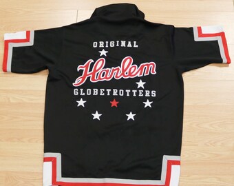 Platinum Fubu Harlem Globetrotters Warm-Up Jersey Sz XL - Snap Front Basketball