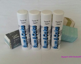 Handmade All-Natural Rum & Coke Flavored Lip Balm