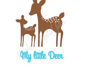 Free Free 102 Buck And Baby Deer Svg SVG PNG EPS DXF File
