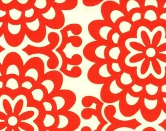 1 yard - Cherry Amy Butler Wall Flower - AB17 100% Quilters Cotton Available in Yards, Half Yards and Fat Quarters