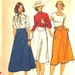 Set of Skirts Waist 26.5 Vogue 9535