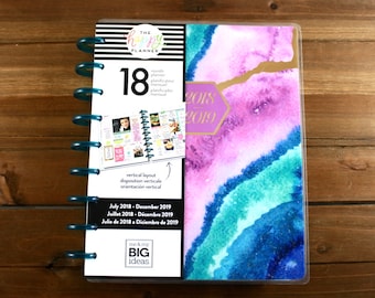 Create 36 18 Month CLASSIC Happy Planner / 2018-2019 Planner / Me and My Big Ideas, 2018-2019 Happy Planner, 18 Month Happy Planner