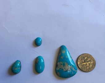 AAA Kingman Turquoise Cabochons
