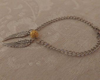 Golden Quidditch Bracelet