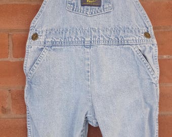 Pale Denim Osh Kosh Overalls - size 18M