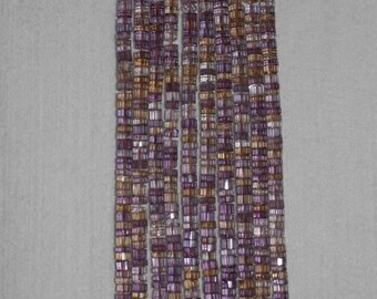 Ametrine, Ametrine Heishi, Amethyst Citrine, Ametrine Rondelle, Natural Stone, Semi Precious, Sparkle Bead, Half Strand, 6 mm, AdrianasBeads