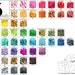YKK Zippers 6 Inch (10) Pieces Choose your own colors red orange yellow green blue purple pink brown black white