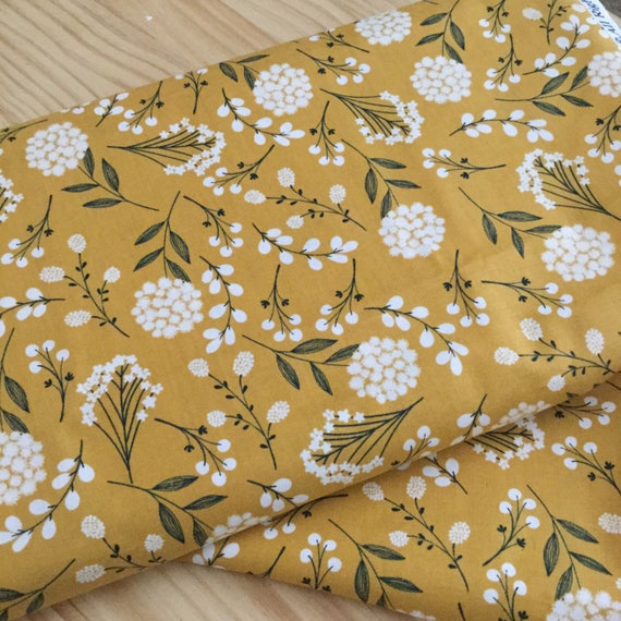 kollab retro mustard floral