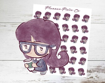 Planner Girl Stickers // Coffee // Caffeine // 010