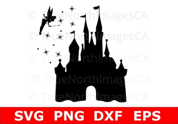 Download Disney Castle SVG / Disney SVG / Tinkerbell SVG / Castle svg