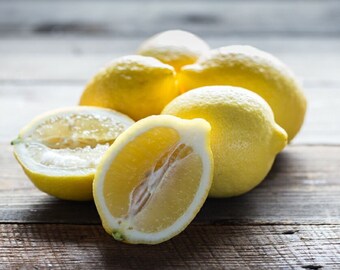 Fresh Certified Organic Eureka Lemons