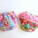 FULLY Lined Diaper Cover pattern Pdf sewing , Baby Toddler TULIPS and DEER reversible Nappy Cover Boy Girl preemie newborn up to 2+ years