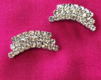 Rhinestone shoe clip