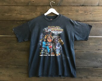 Vintage 90s Harley Davidson Graphic Tee