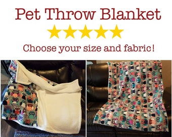 Throw blanket for dogs, cats, and other pets! Couch Protector, Seat Protector