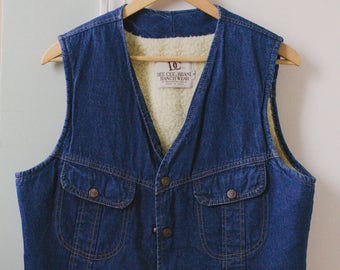Vintage Women's Jean Jacket Size L