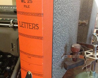 Vintage Weis Letter File Box