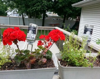 Wine to Watered- A Wine Bottle Adapter to Water Your Garden or Houseplants