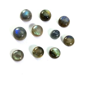 Labradorite cabochons round shape gemstone 8 to 11mm