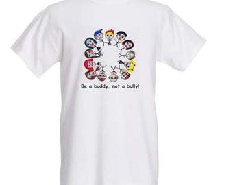 Download Be A Buddy Not A Bully SVG Anti-Bullying svg file Pink Shirt