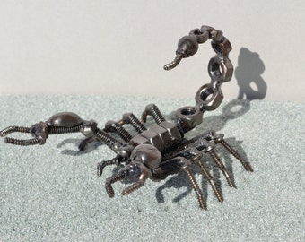 SCORPION 5 inches - Scrap Metal Art