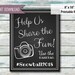 Hashtag sign, Instagram sign, Help us Share the fun, use the hashtag Chalk theme 8x10 INSTANT DOWNLOAD