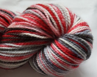 Paisley hand dyed sock yarn 450 yards