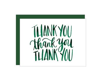 Thank You Greeting Card