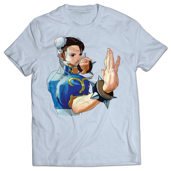 chun li street fighter shirt