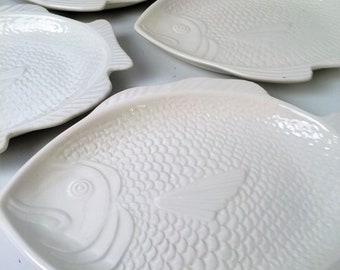 Whittier Pottery Fish Plate, USA