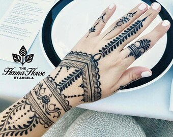 Three 100% Jagua Henna (Hengua) Cones