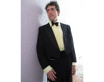 1930s Vintage Men's Tuxedo Tailcoat Long Tails 44 Long
