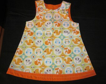 Look at Baby Animal Dress 6-12 months