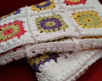 Beautiful colourful baby blanket