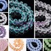 Wholesale Lot 100pcs 6X4mm Rondelle Faceted Crystal Glass Charms Loose Spacer Beads Jewelry Making Crafts Findings --- SKu BZ006-0~42