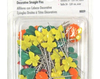 1 1/2" Singer Decorative Straight Pins - 00359
