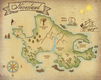 Neverland Map