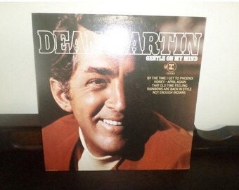 Vintage 1968 Vinyl LP Record Gentle On My Mind Dean Martin Excellent Condition 4906