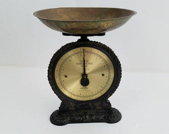 Salter Family Scale #85 1982 Ornate Kitchen Vintage