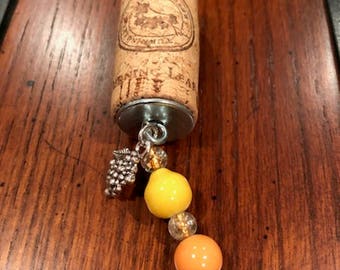 Turning Leaf Cork Necklace