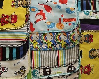 Half Dozen Boy Assorted Cloth Wipes
