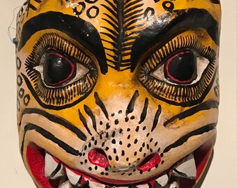 Mexican Folk Art JAGUAR MASK