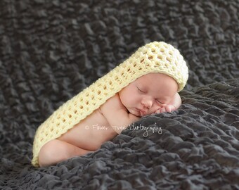 Newborn Cocoon, Newborn Baby Nest, Baby Bowl, Newborn Wrap, Newborn Photo Prop, Yellow Baby Wrap, Newborn Baby Bowl, Infant Wrap, Cacoon
