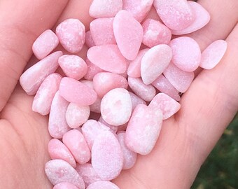 Crystal Healing Pink Mangano Calcite Tumbled Stone Chip