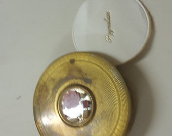 mirror, compact, old, vintage,