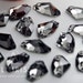 12mm x 19mm Cosmic, Black Diamond 16pcs, Crystal sew on crystal stone flatback