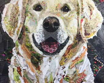 Golden Retriever Collage
