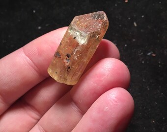 15g Large Yellow Apatite Terminated Crystal