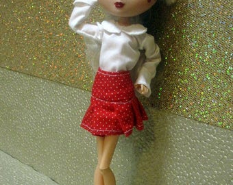 Made To Order! La Dee Da Doll Clothes - You choose the colors and trims! - Skirt