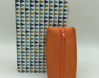 Coin purse Double Orange closure